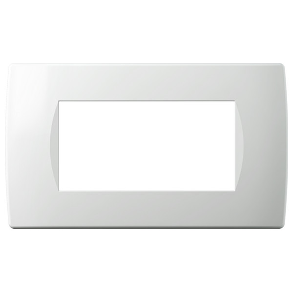 Placca Soft 4M Bianca